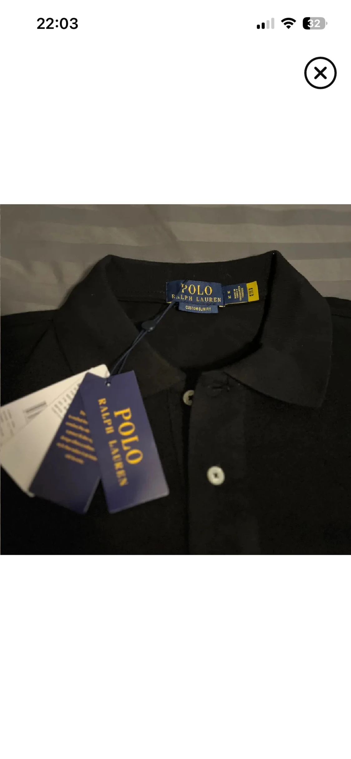 Svart piké från Polo Ralph Lauren - 1