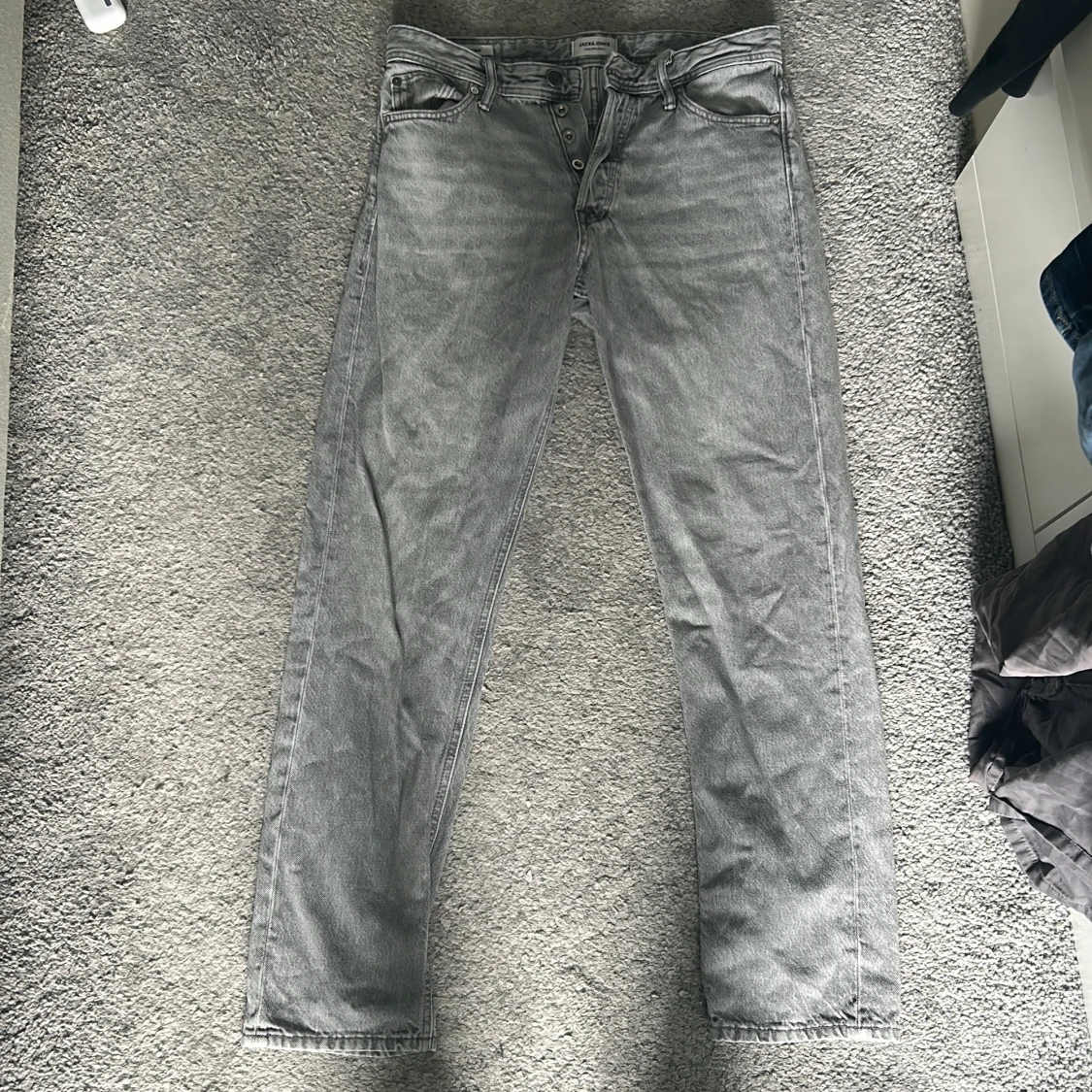 Grå Jack & Jones jeans straight fit