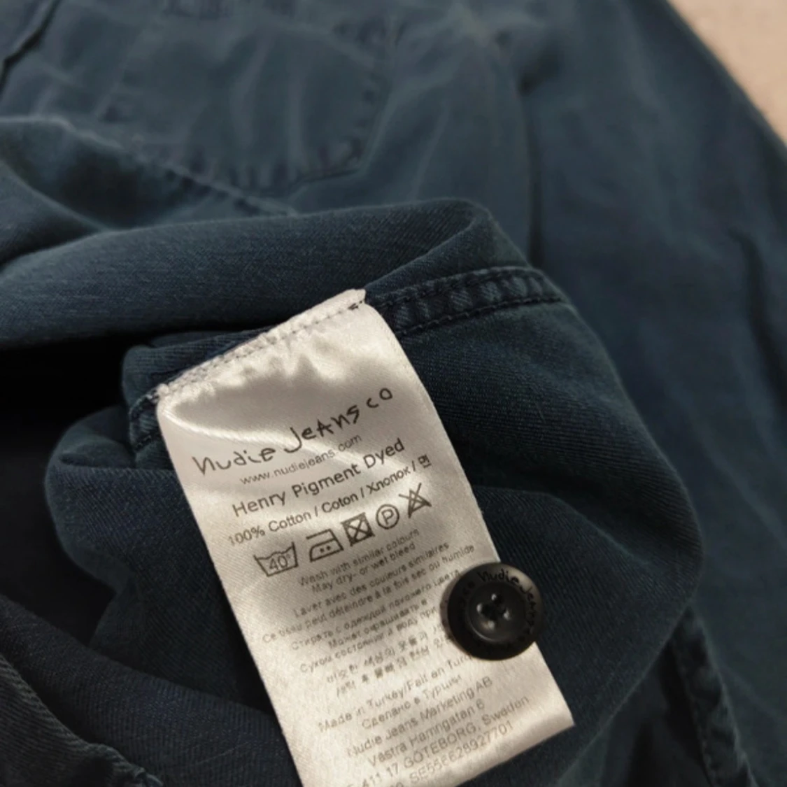 Jeansskjorta från nudie! - 3