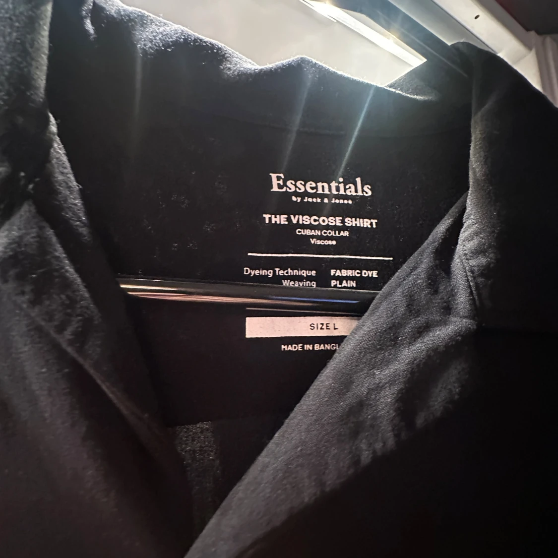 Svart cubansk skjorta från Essentials - 2