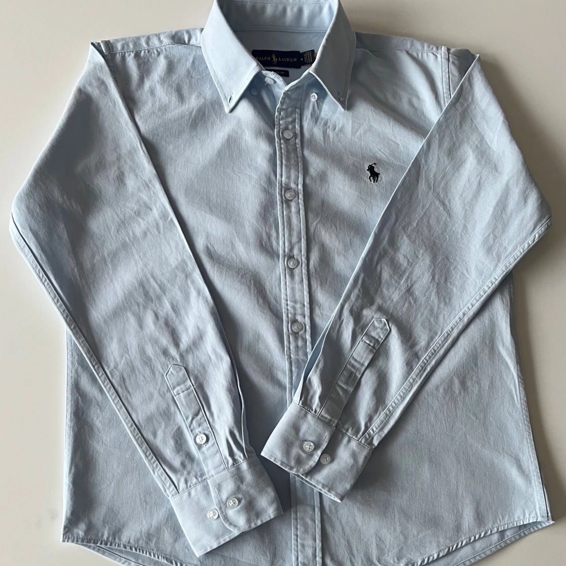 Ljusblå Ralph Lauren skjorta - 2