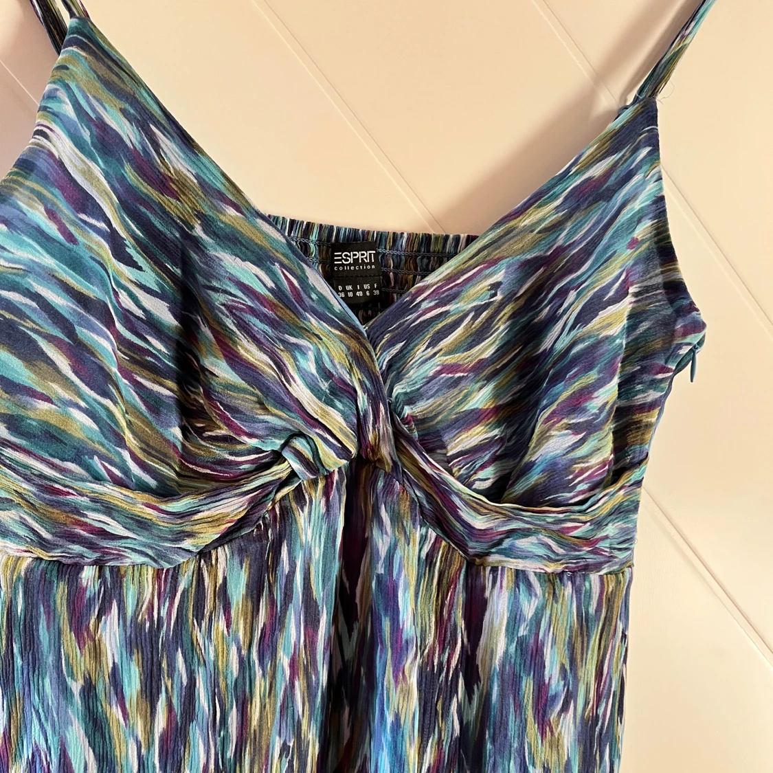 Mönstrad långklänning från Esprit - 1