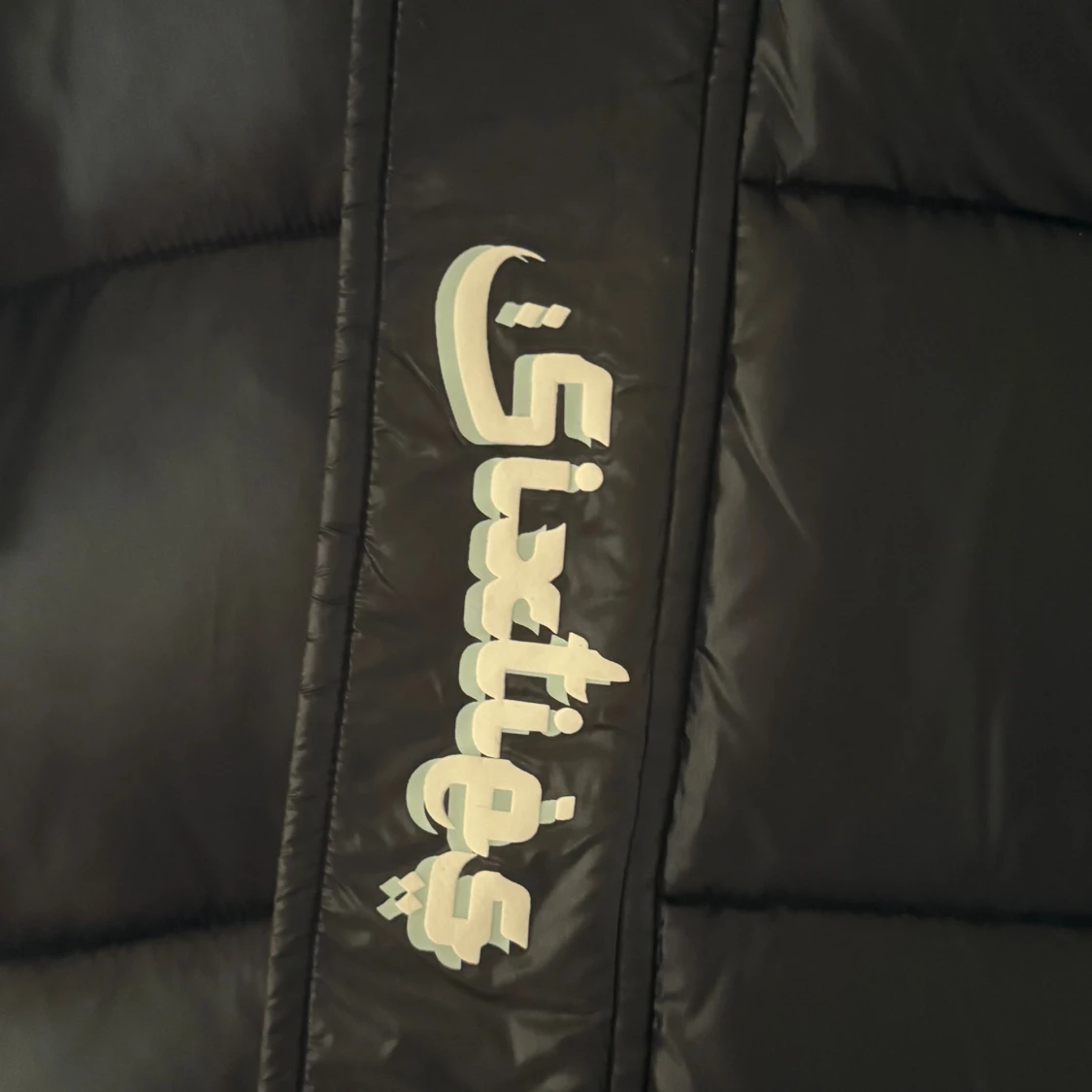 Svart dunväst från Sixties med huva - 2