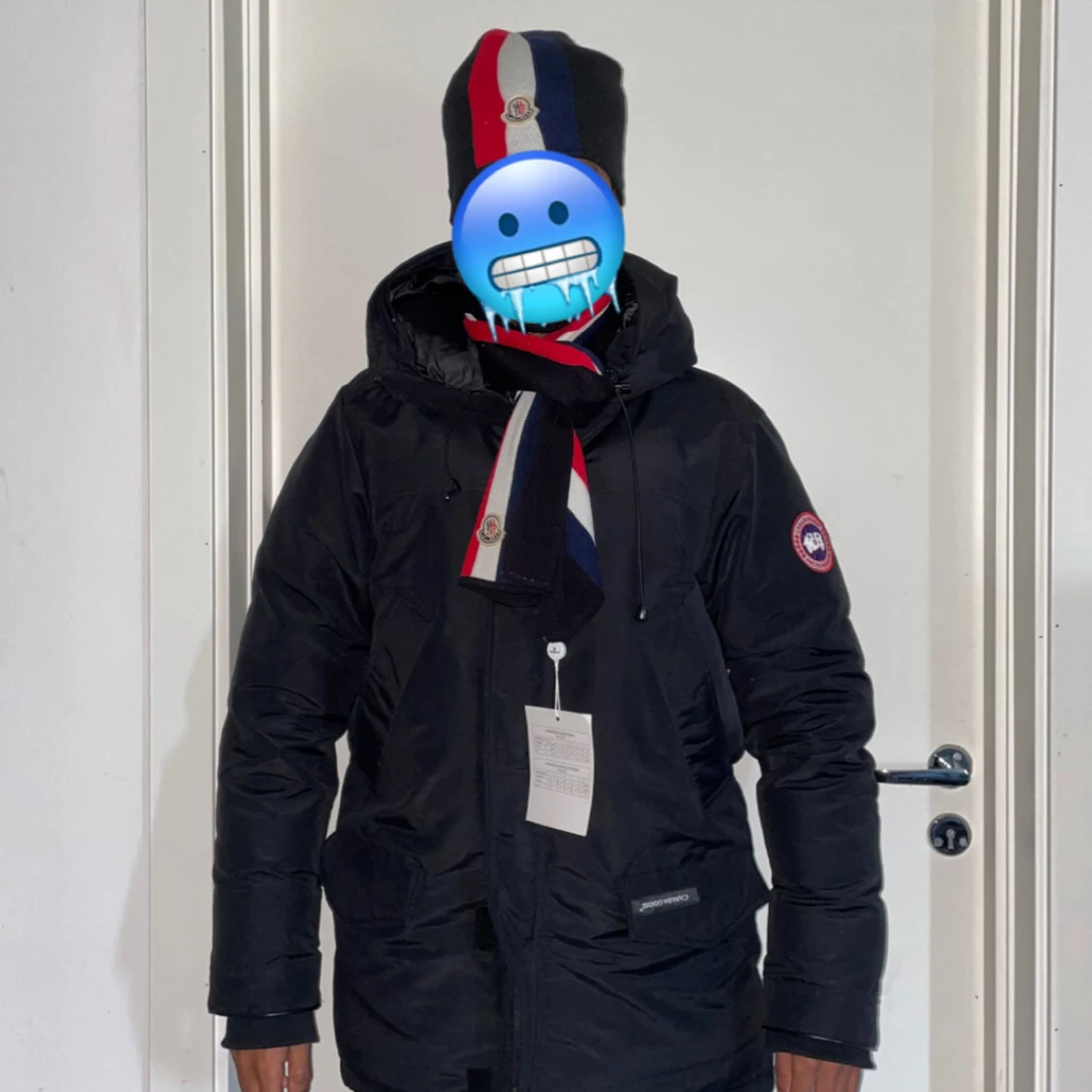 Moncler Mössa&halsduk set 