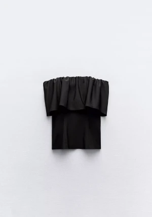 Svart tubtopp Zara - Svart tubtopp från Zara 🤎 Köpt för 259kr