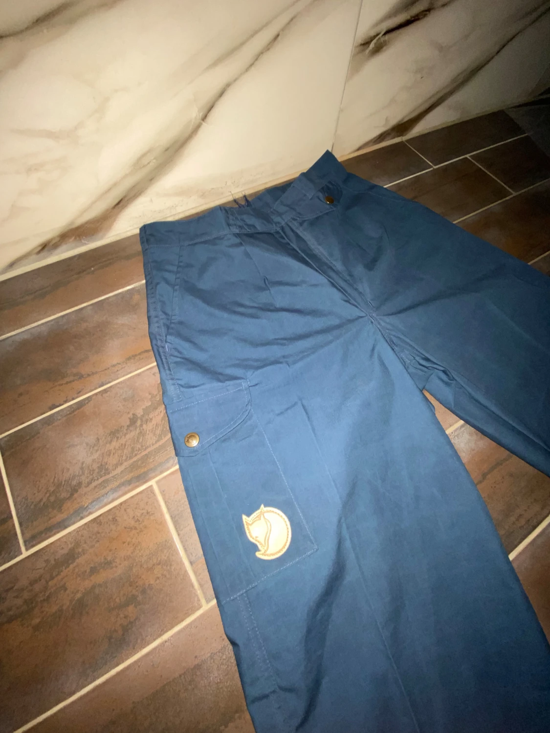 Blå cargopants från Fjällräven - 1