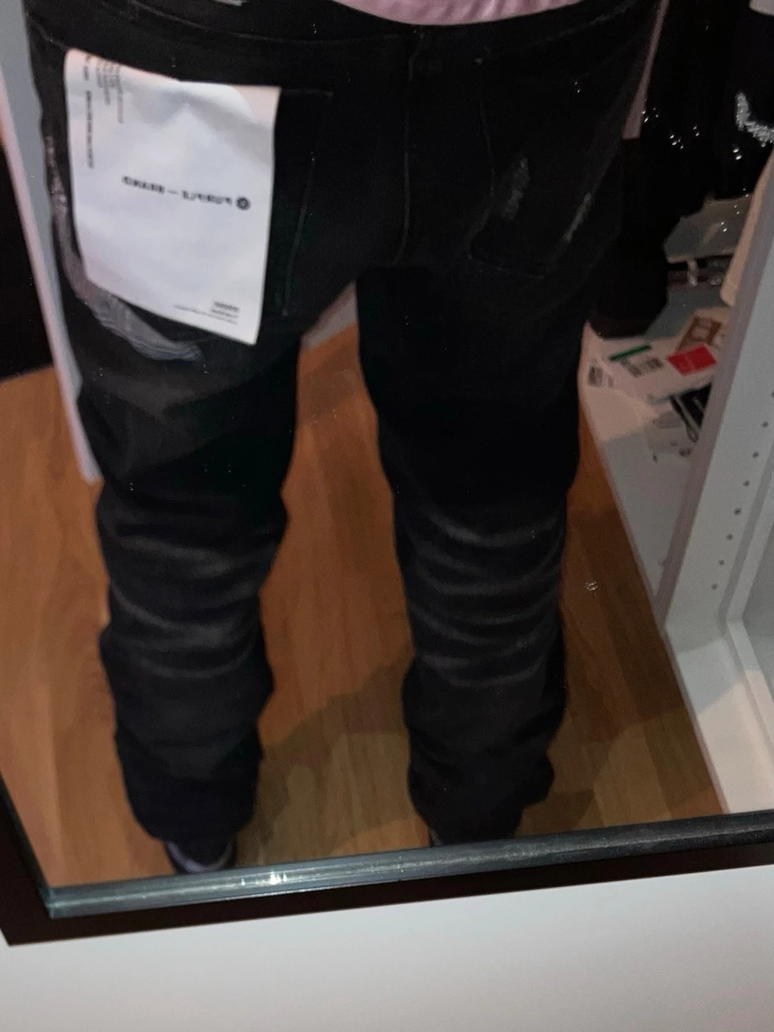 Svarta Purple Brand Jeans - 5