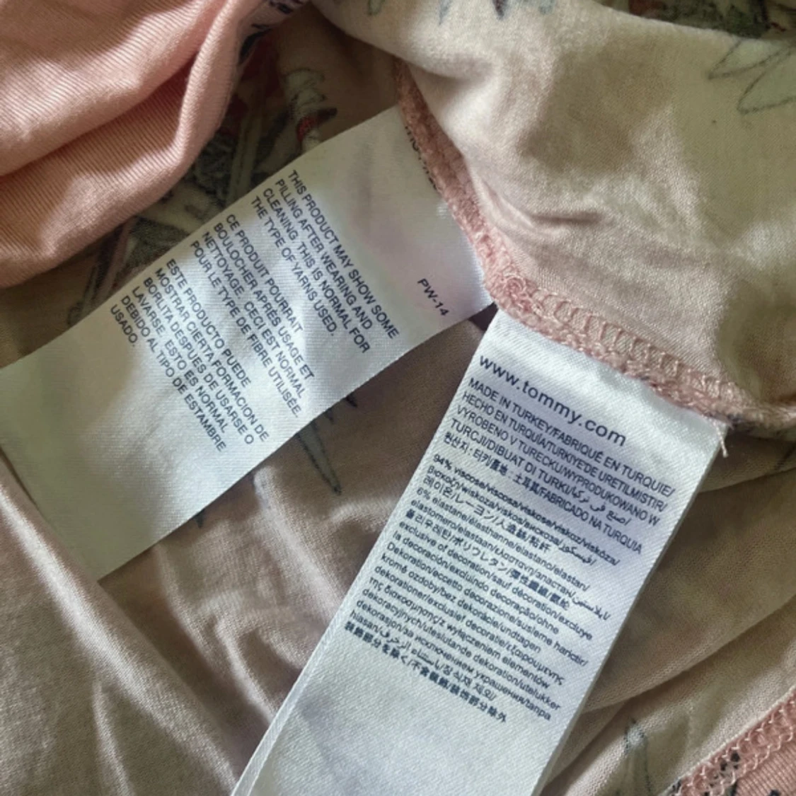 Rosa blommig tröja Tommy Hilfiger - 4