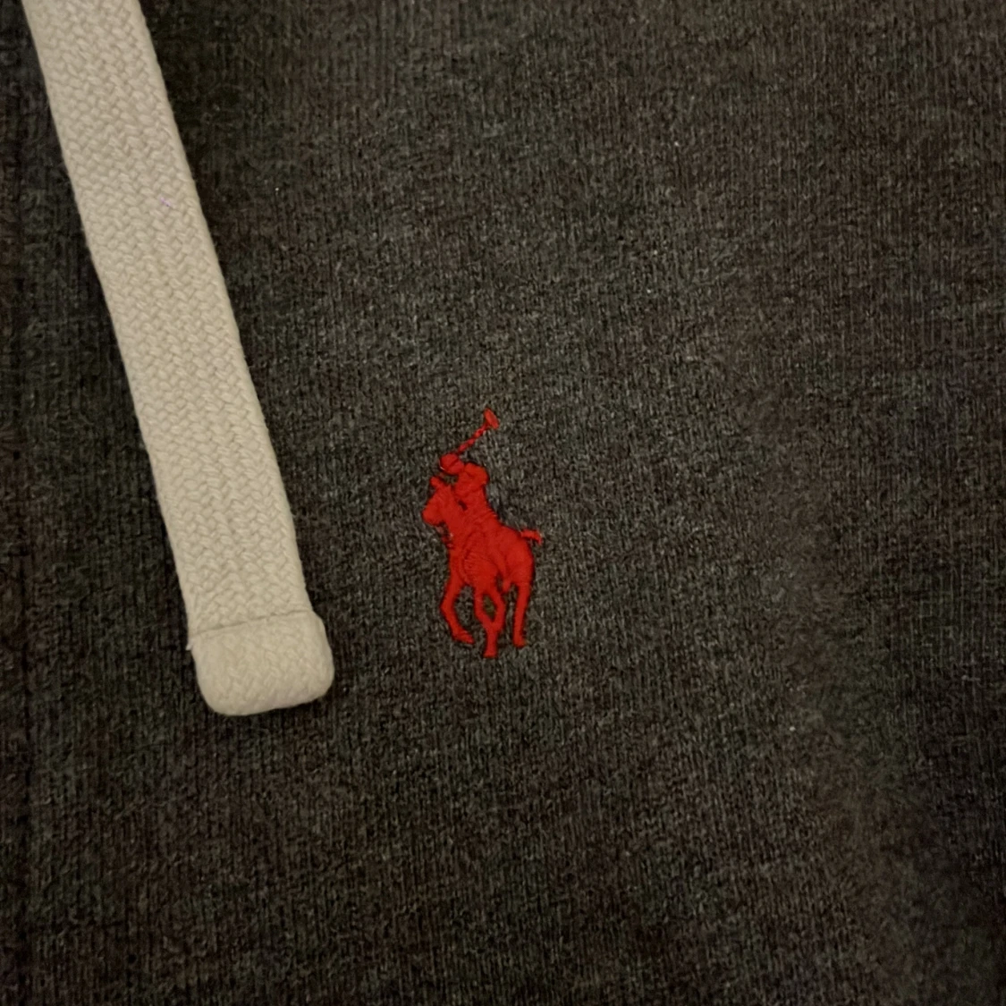 Mörkgrå hoodie från Polo Ralph Lauren - 1