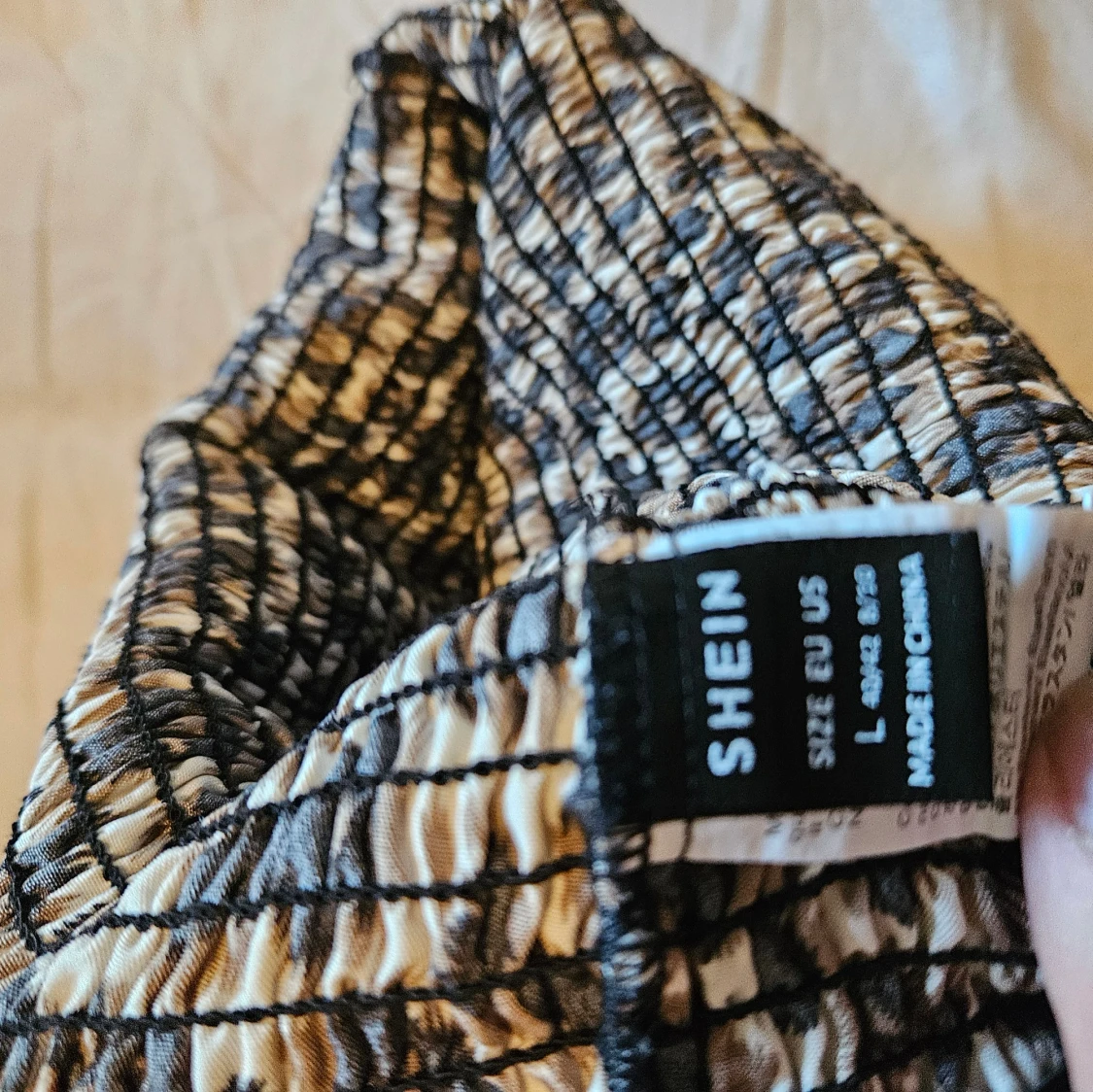 Leopardmönstrad set - 2