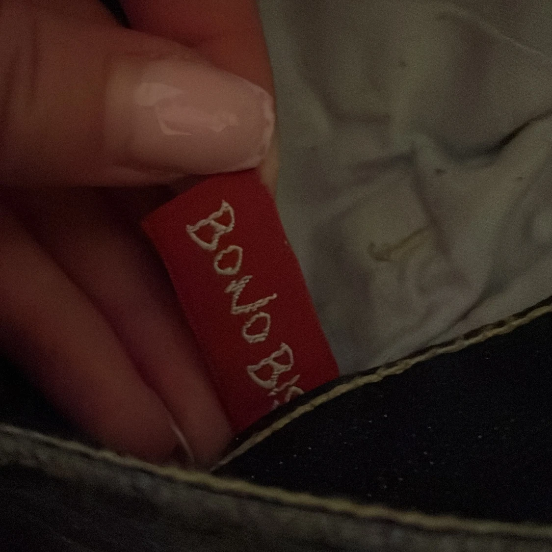 Blå bootcut jeans från Fornarina - 4