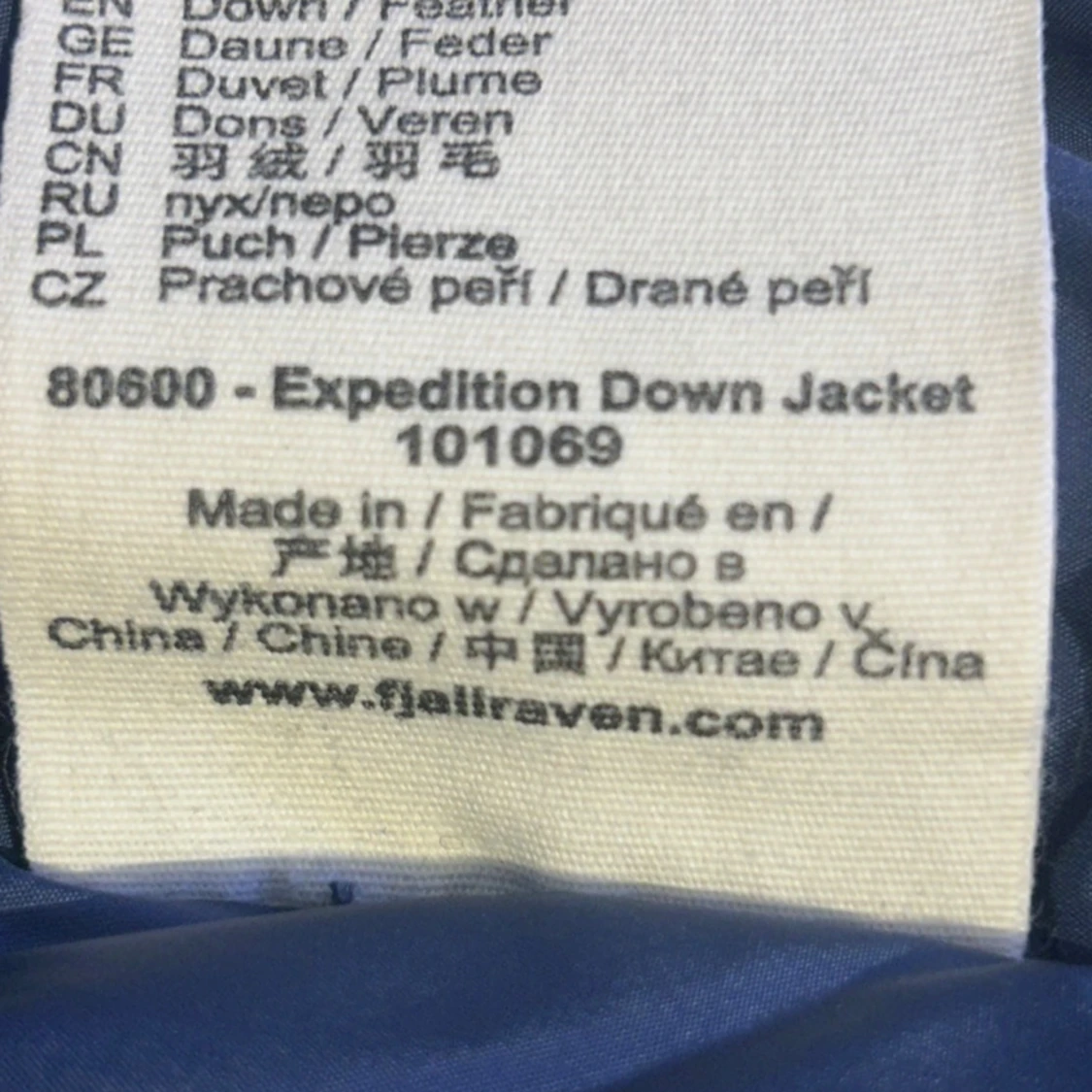 Blå Fjällräven Jacka - 3