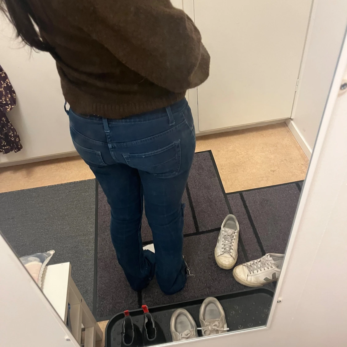 Lågmidjade jeans  - 1