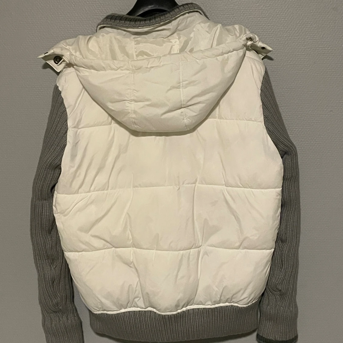 Cardigan stickad samt vanlig puffer - 2