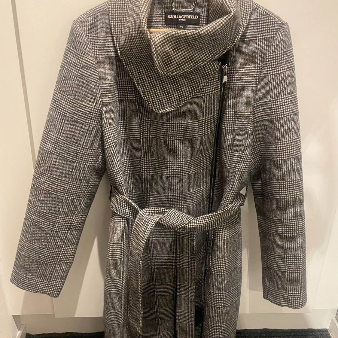 Rutig kappa från Karl Lagerfeld - 4