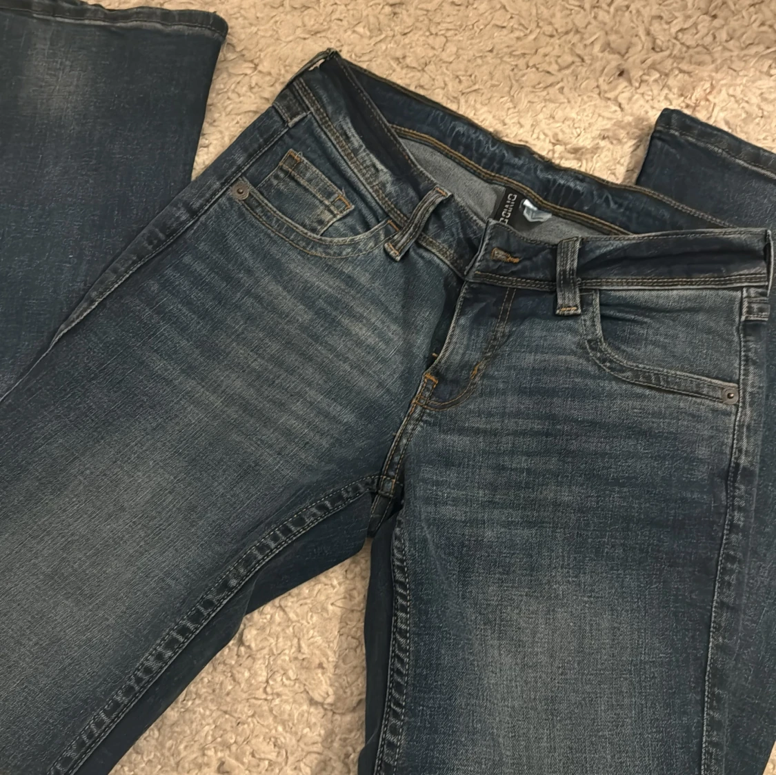 Lågmidjade jeans  - 1