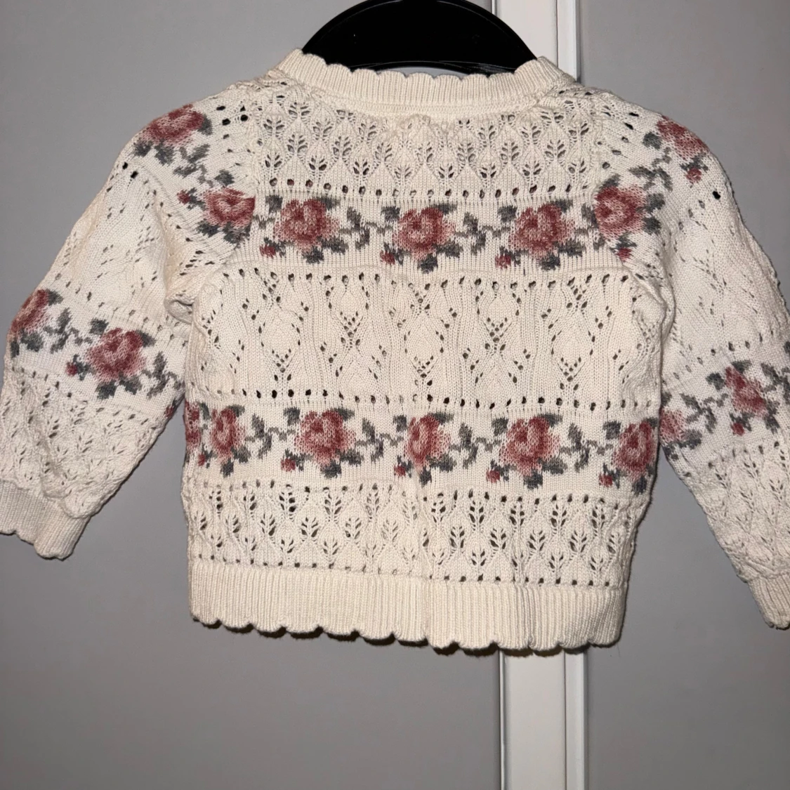 Blommig kofta från Newbie, stl 74 - 4