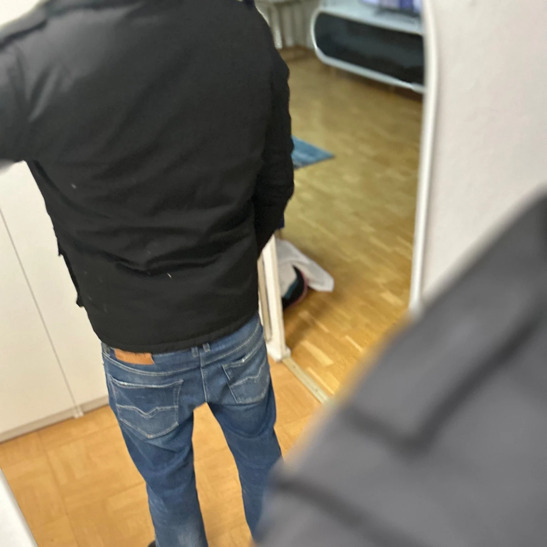 Svart Jack&Jones fieldjacka  - 1