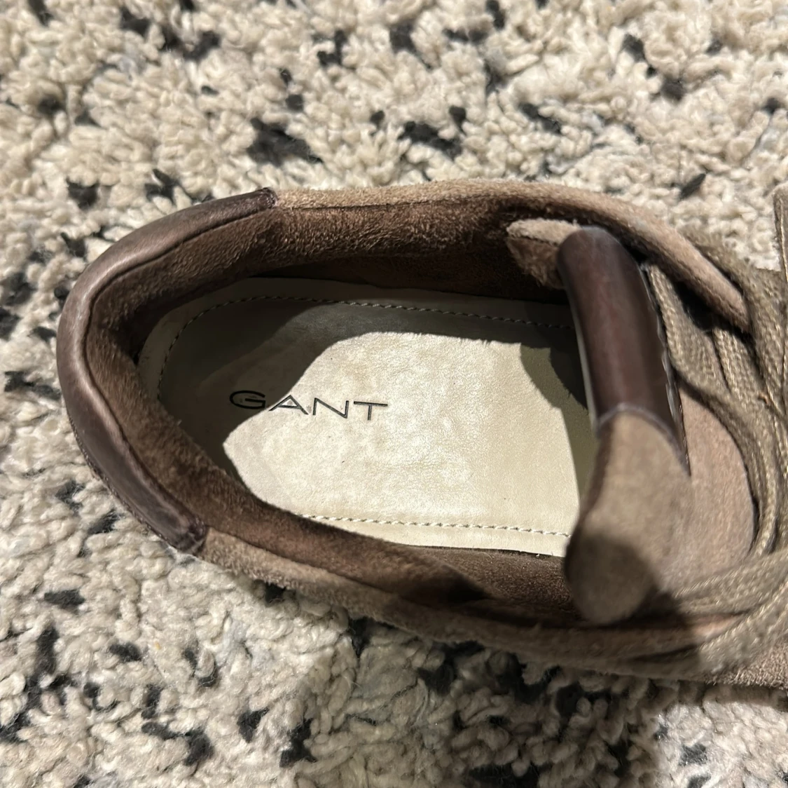 Beige mockasneakers från Gant, strl 42 - 2