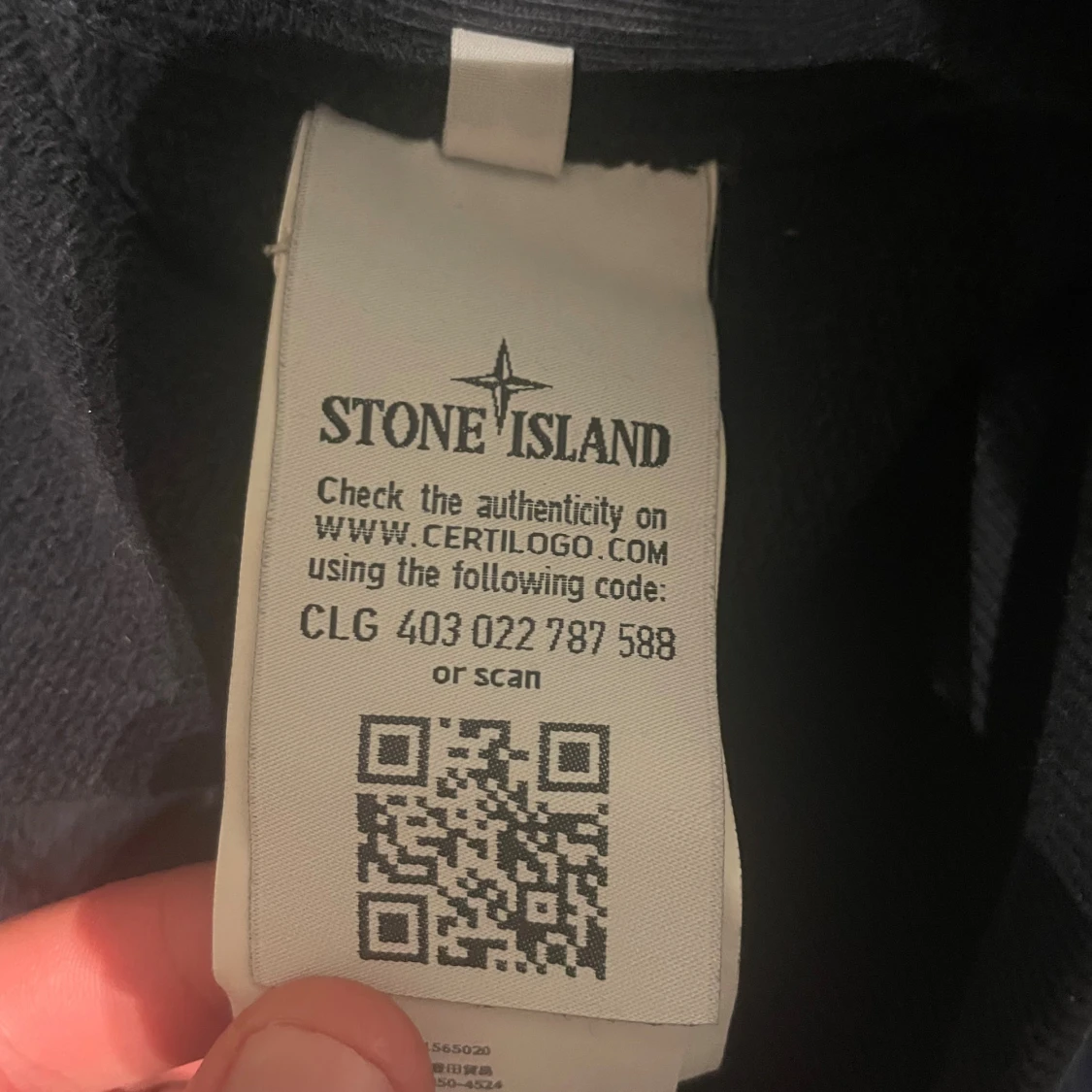 Svart långärmad tröja Stone Island - 3