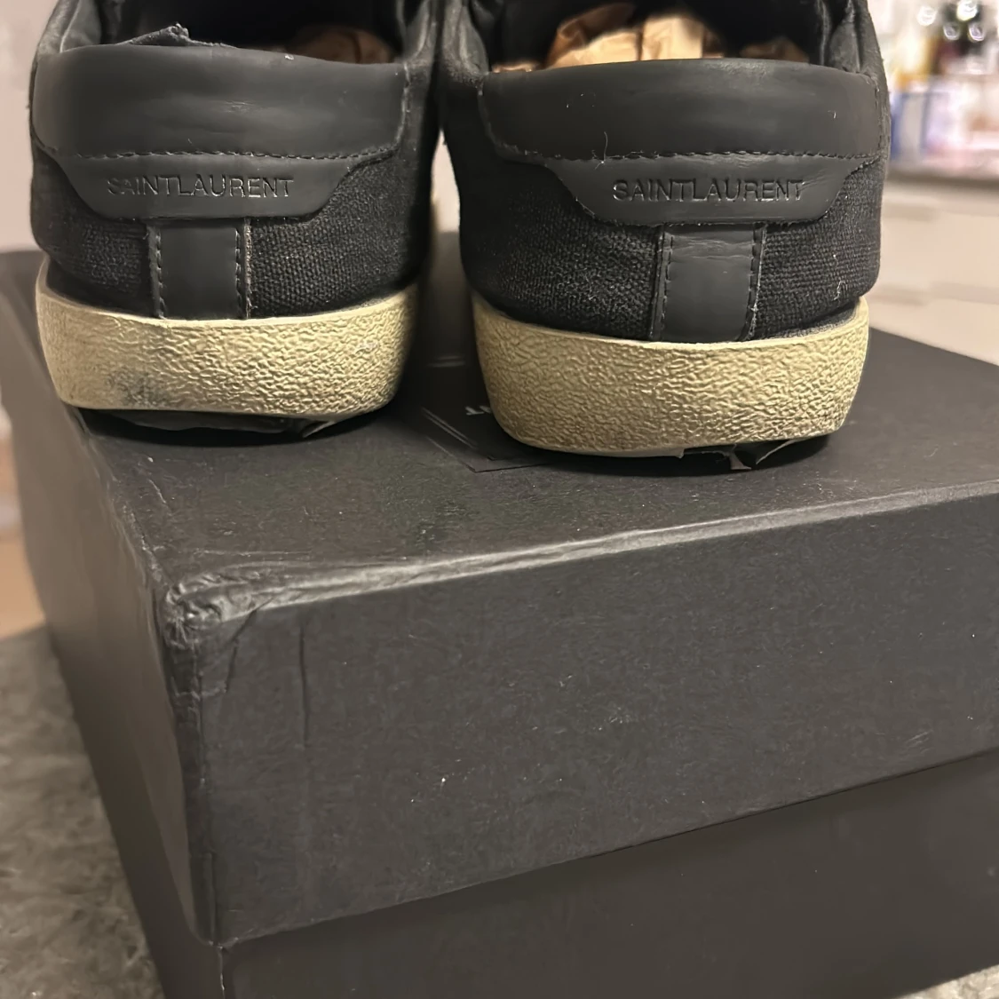 Svarta Saint Laurent sneakers strl 40 - 3