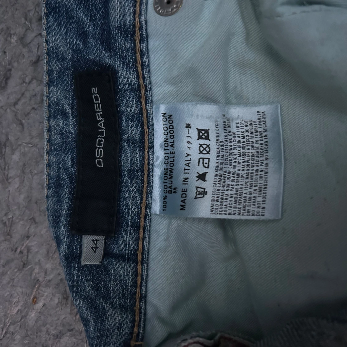 Dsquared2 jeans med slitningar - 4