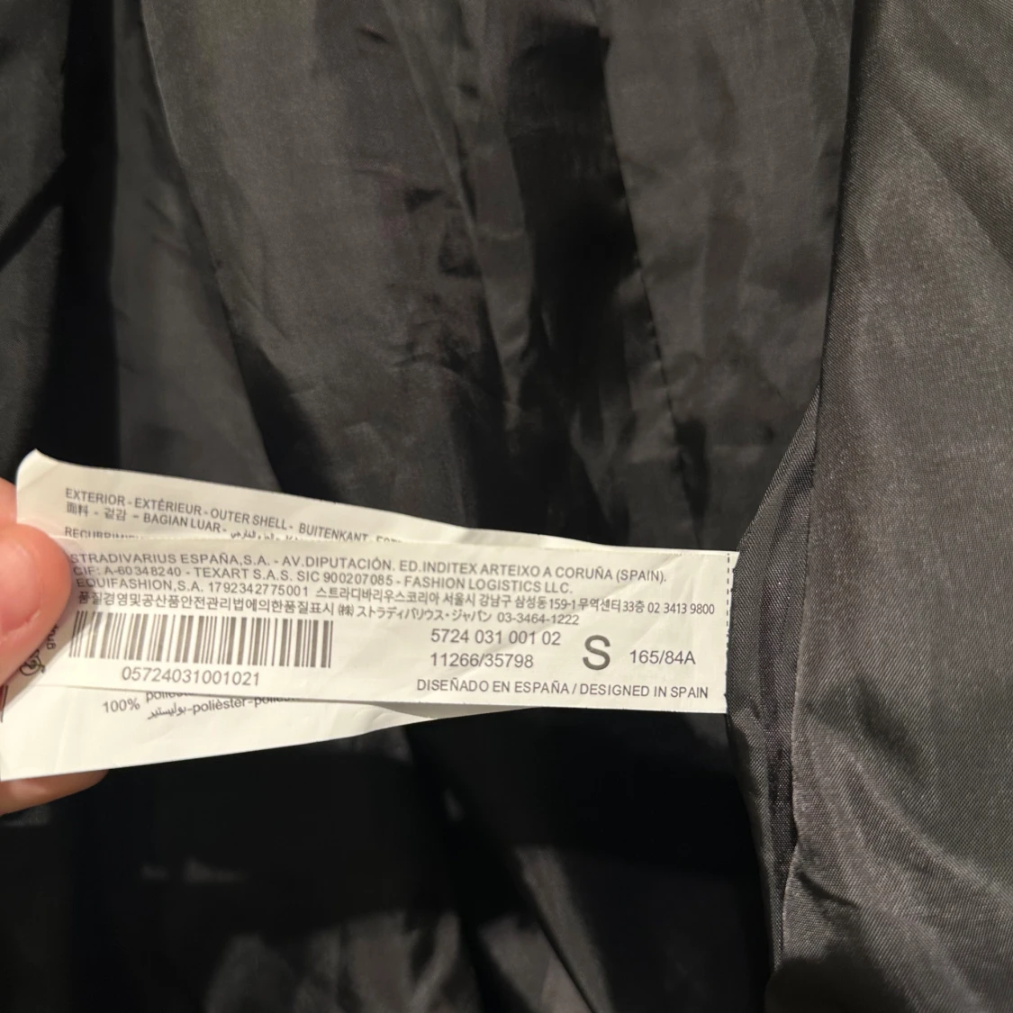 Oversize bikerjacka i skinneffekt - 2