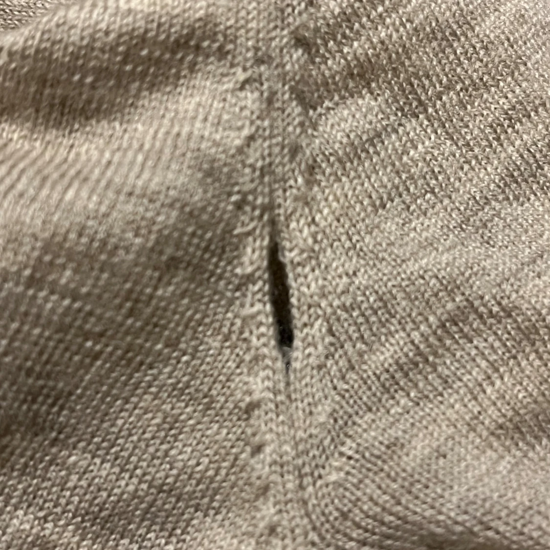 Beige cardigan merinoull  - 4