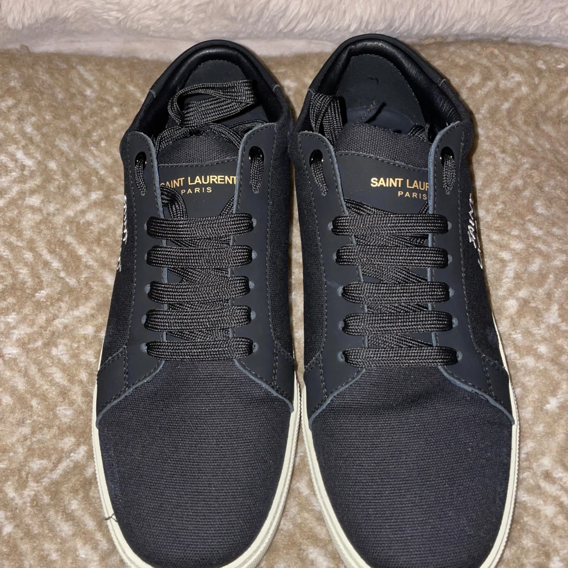 Svarta Saint Laurent sneakers - 1