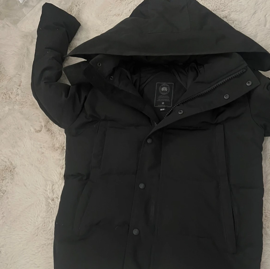Svart dunjacka Canada Goose XS