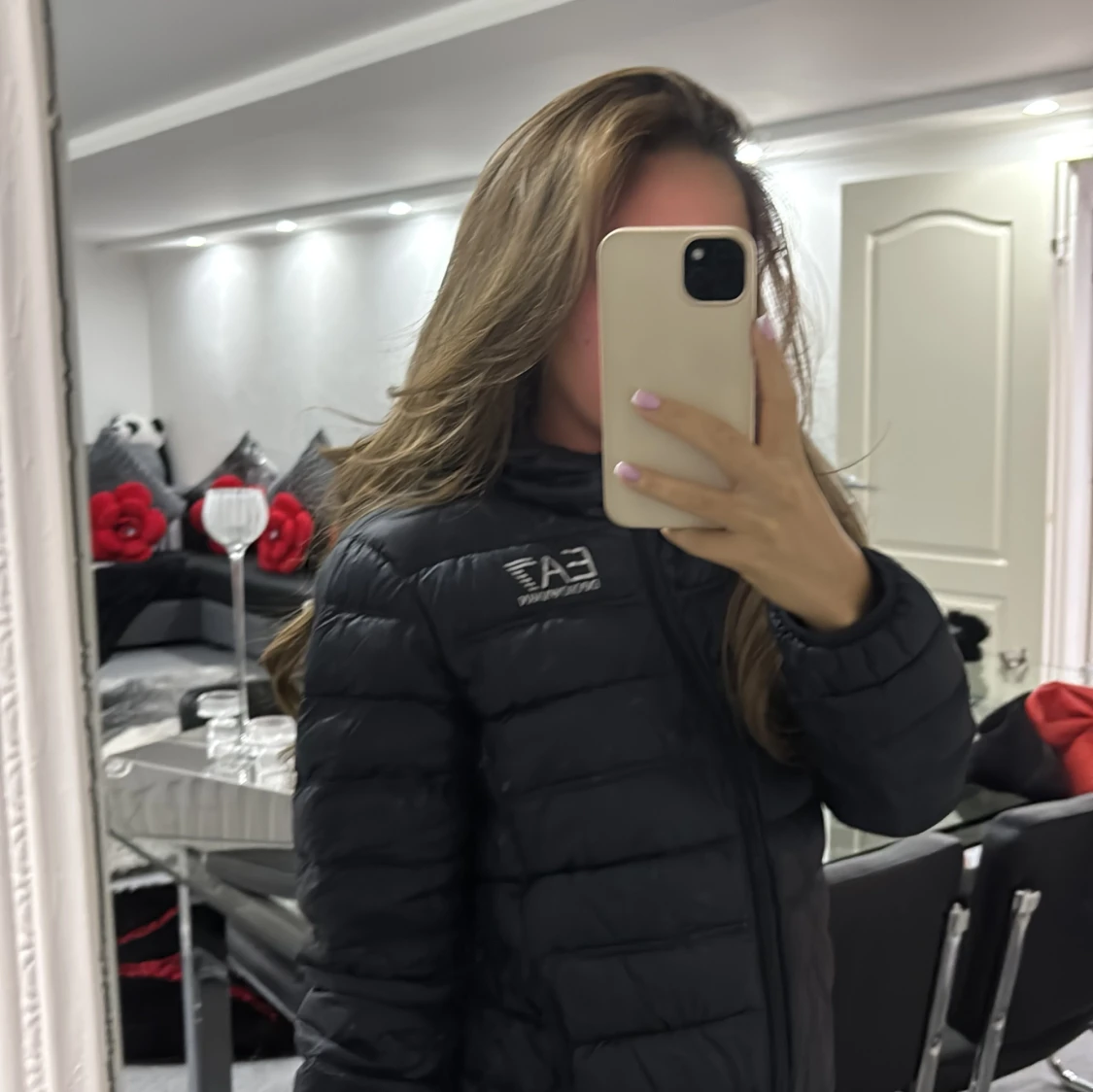 Svart pufferjacka från EA7 Emporio Armani - 4