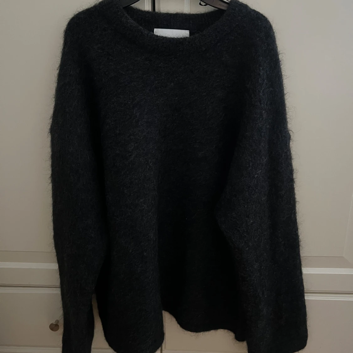 Mörkgrå stickad tröja H&M Edition - 1