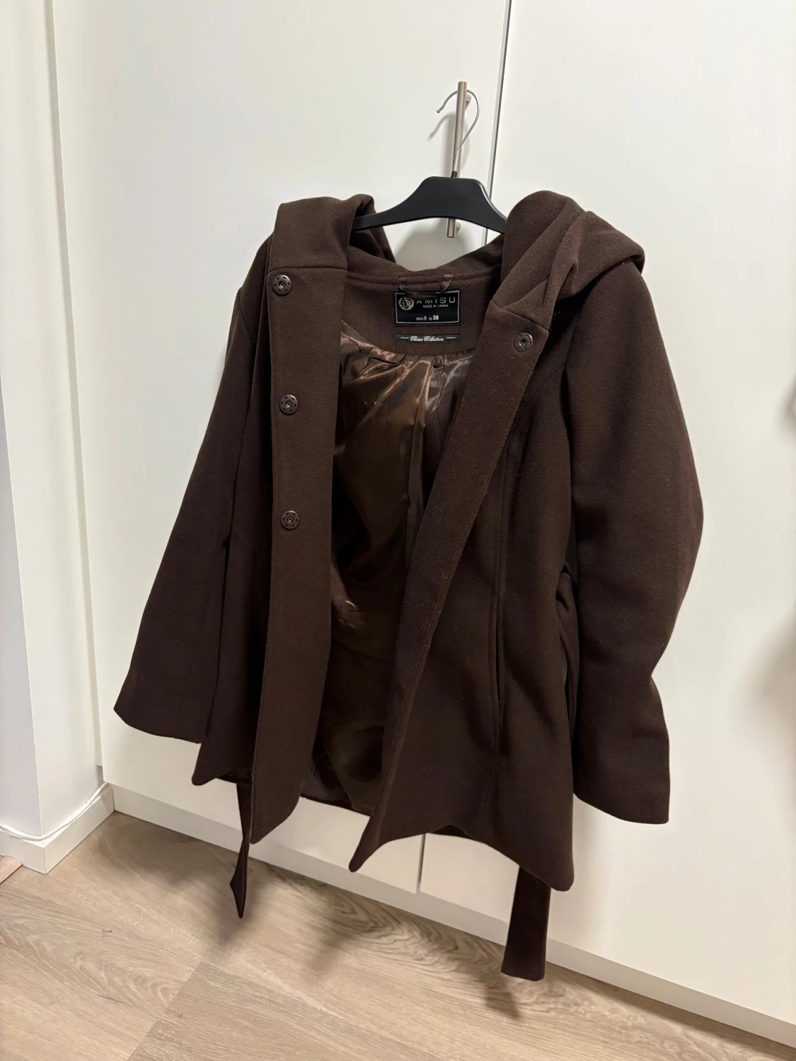 Mörk brun kappa  - 3