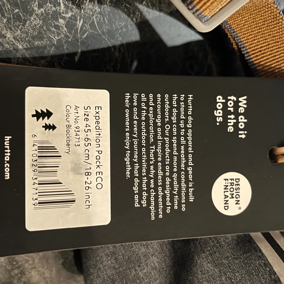 Hurtta Expedition Pack ECO storlek 45-65 - 4