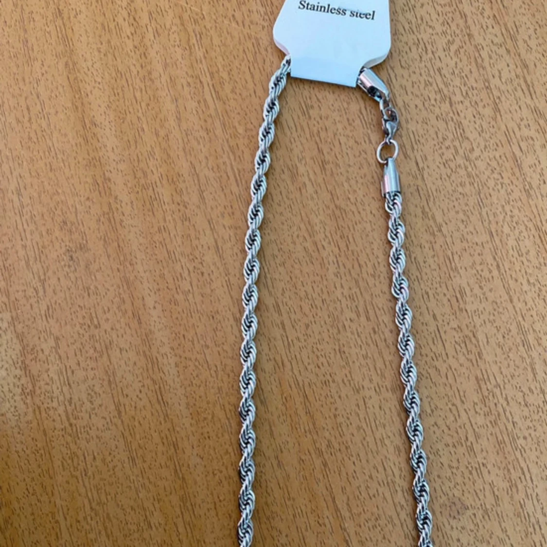 Rostfritt stål halsband (unisex)  - 1