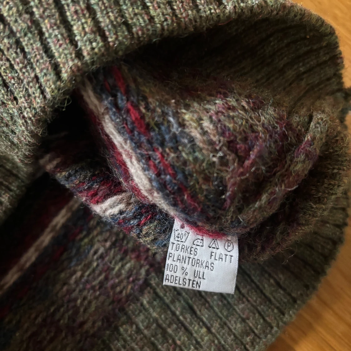 Mönstrad ulltröja från Creem Comp XL - 2