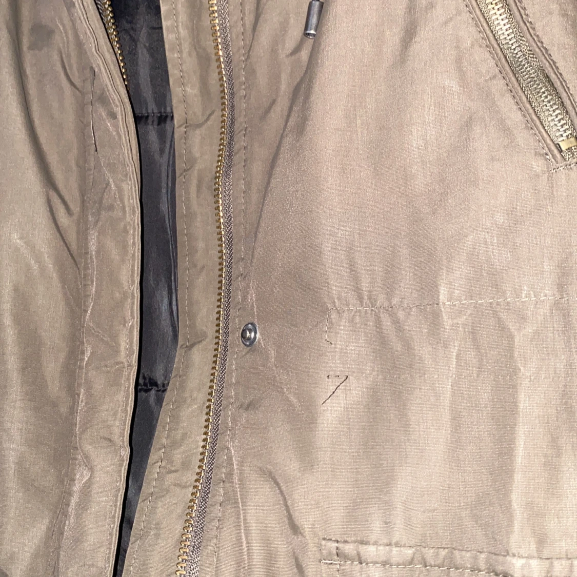 Olivgrön parkas från Size & Needle - 4