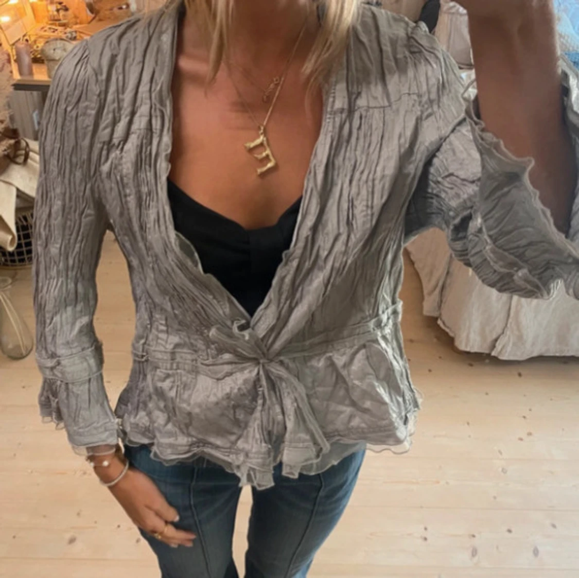 Trekvartsärmad Kofta - 3