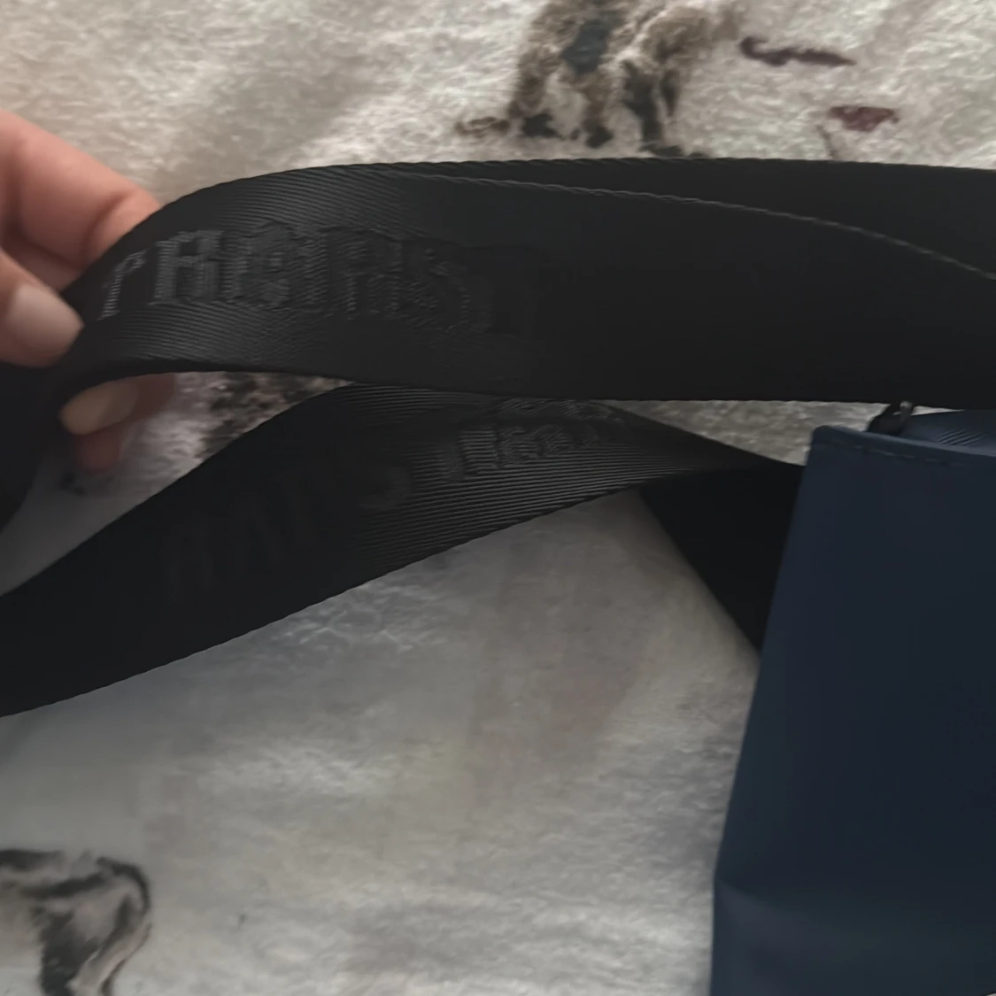 Trapstar blå axelväska med spänne - 2