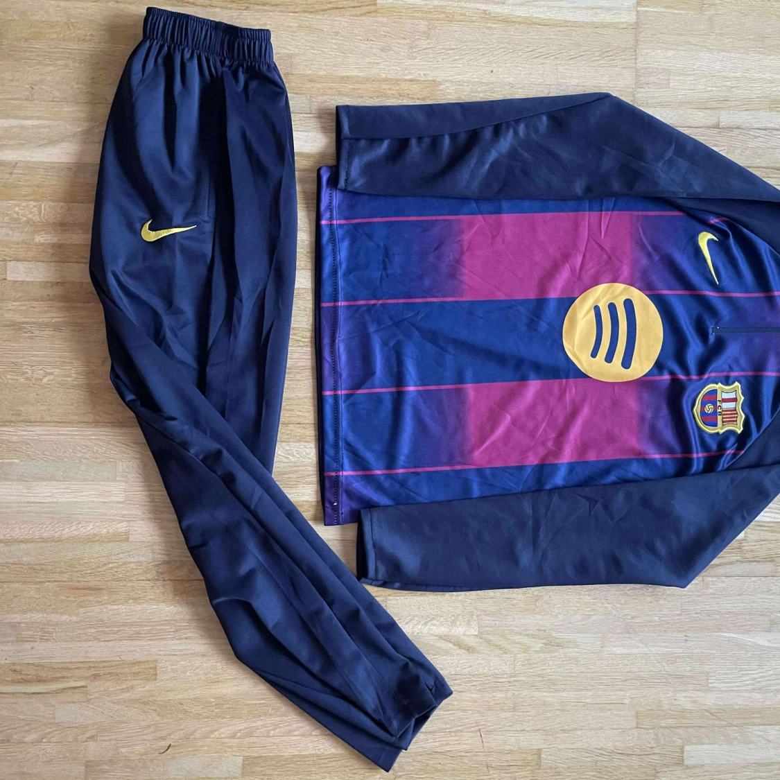 FC Barcelona långärmad Nike fotbollströja