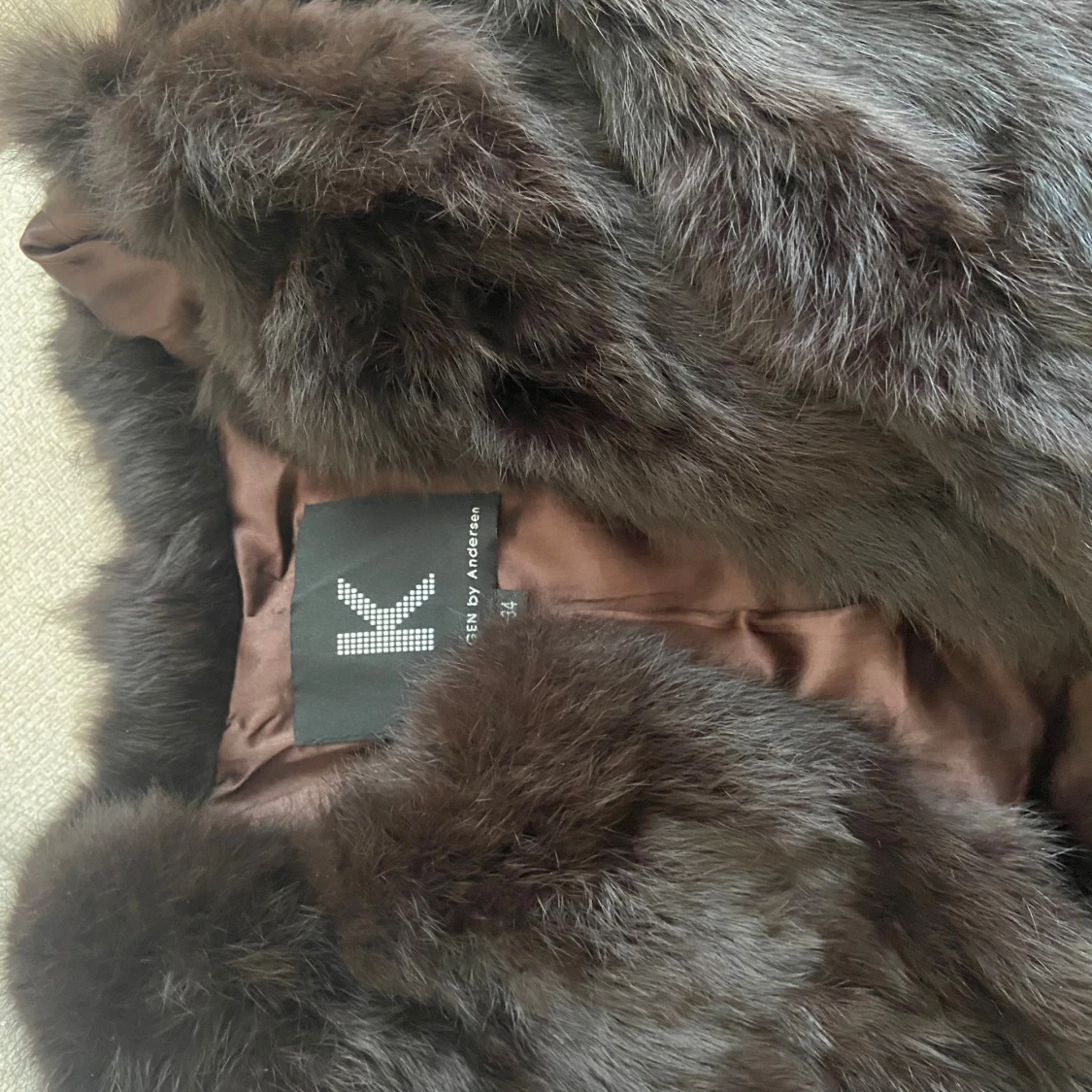 Äkta pälsjacka / pälskappa - 2