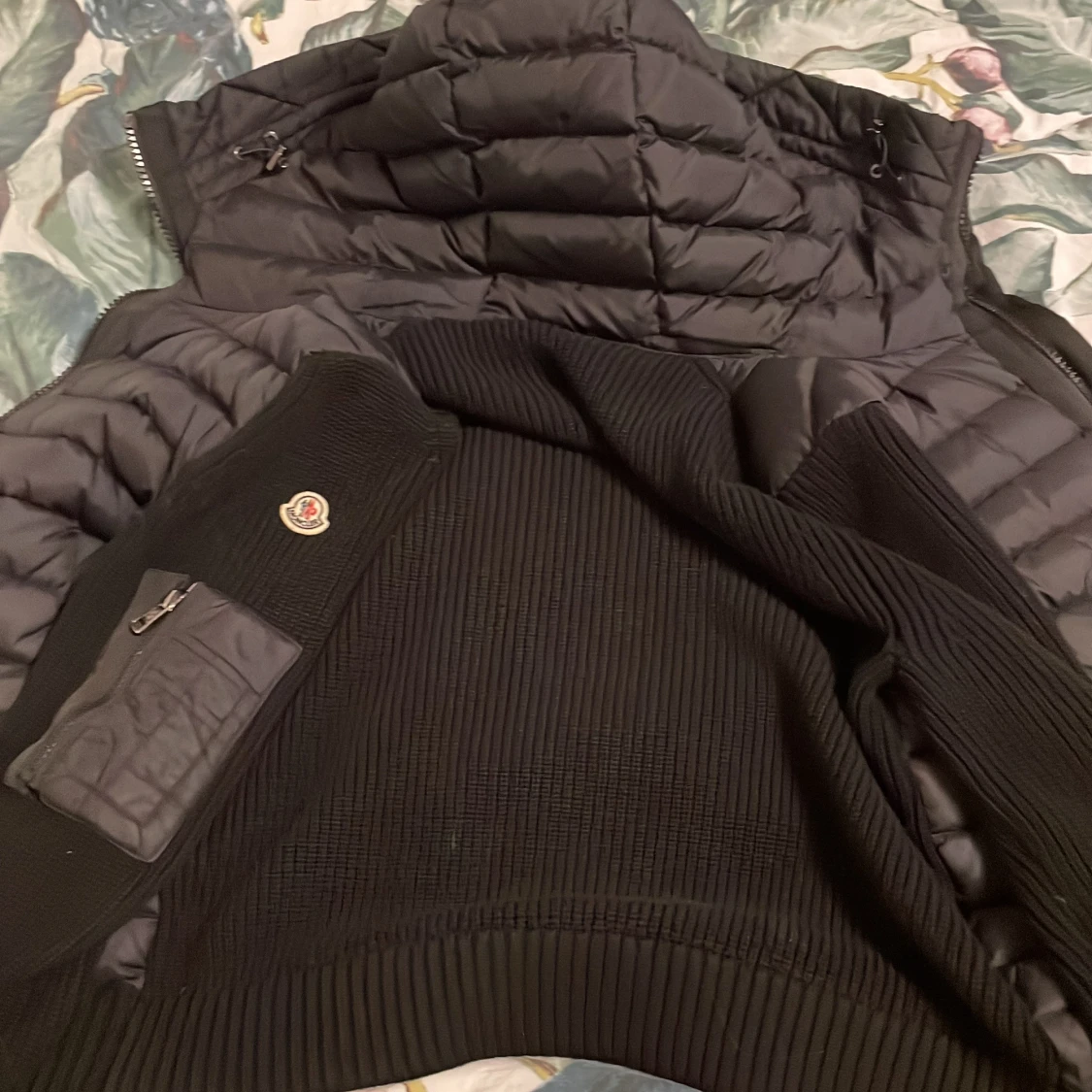 Svart Moncler Cardigan  - 1