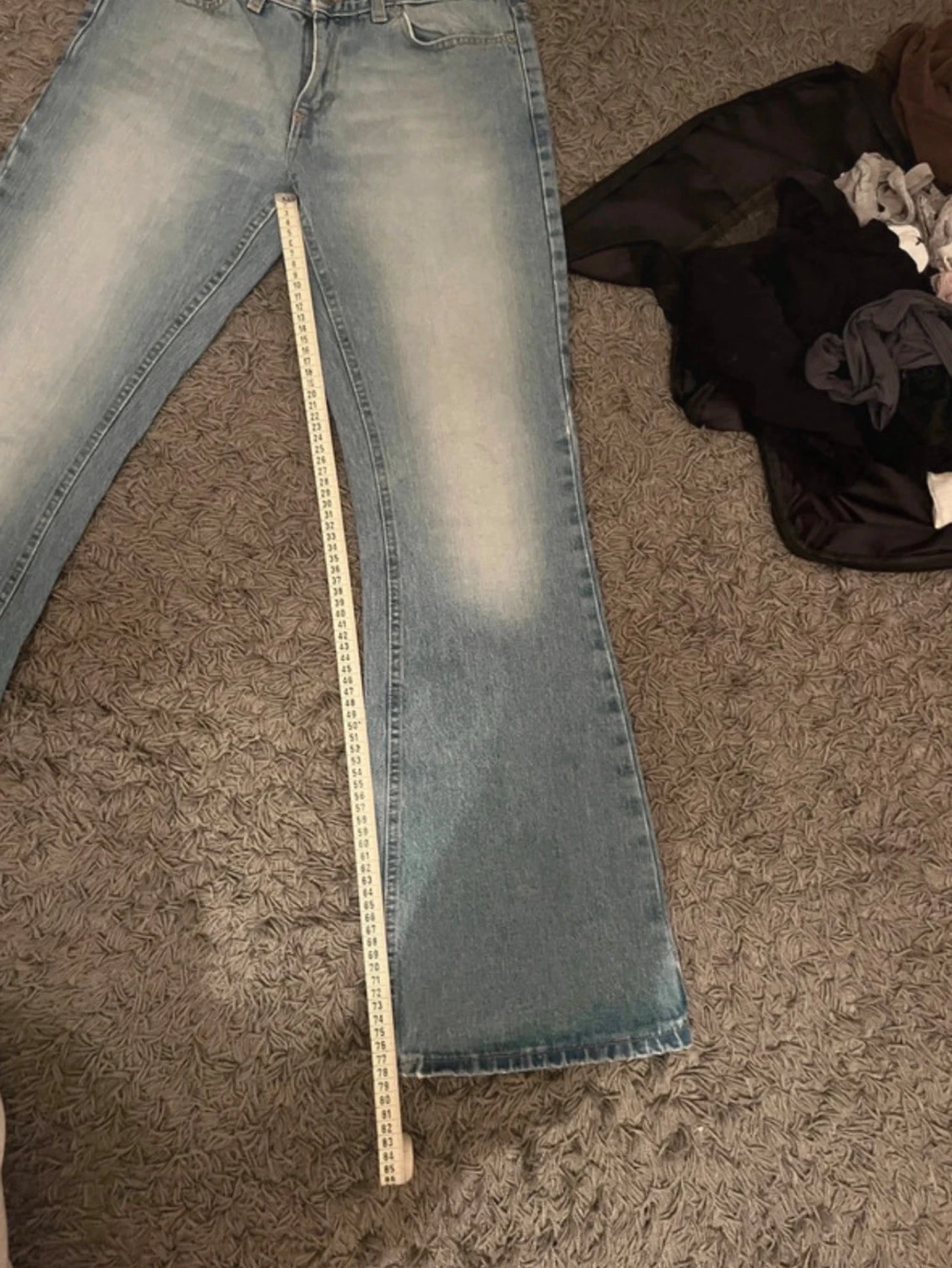 Bootcut jeans från Only, ljusblå - 4