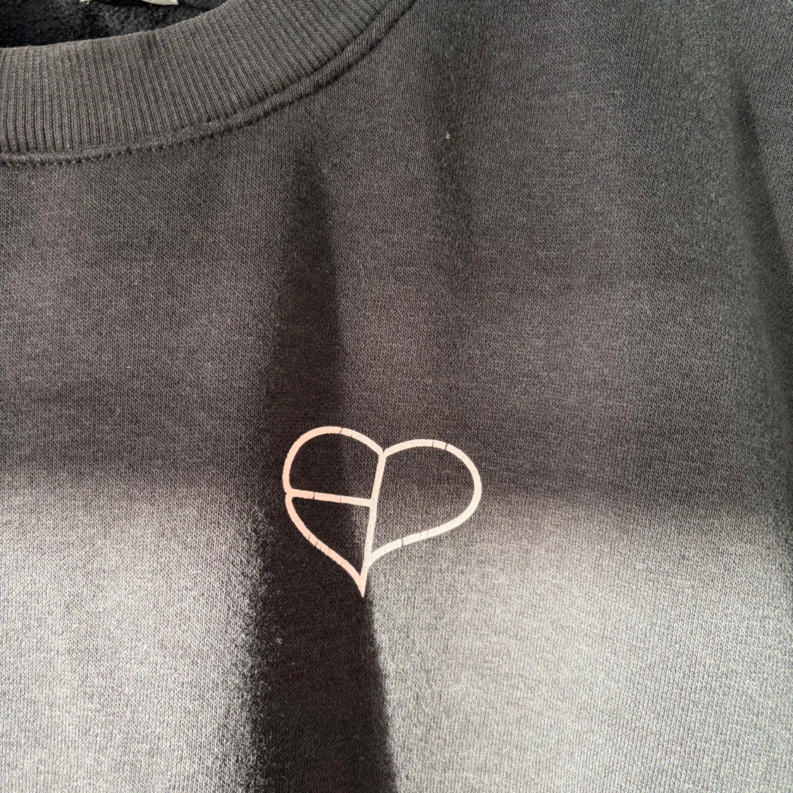 H&M svart sweatshirt - 3