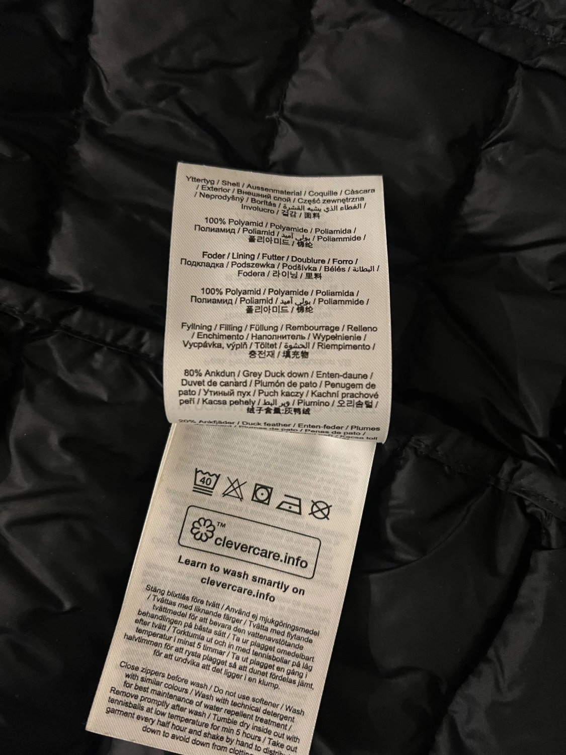 Peak performance: Down liner hood w dunjacka - 5