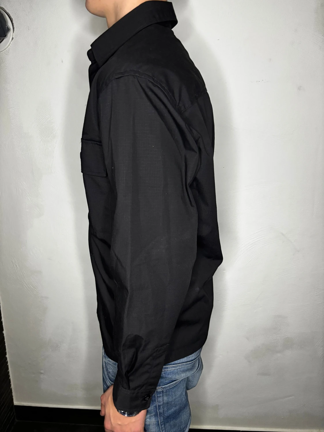 Svart Overshirt - 2