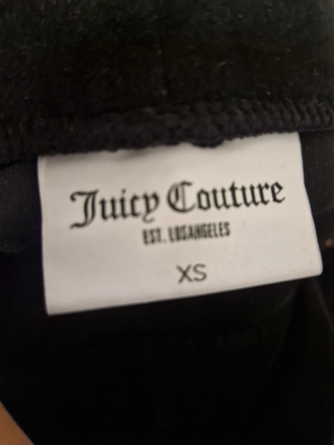 Svarta velourbyxor Juicy Couture XS - 3