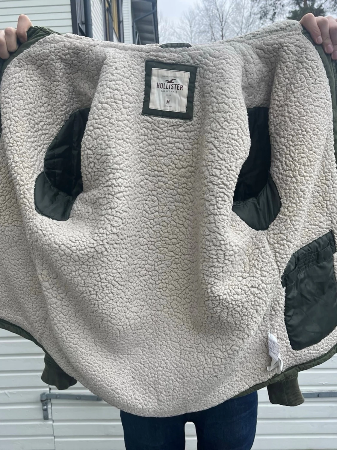 Hollister jacka med foder - 3