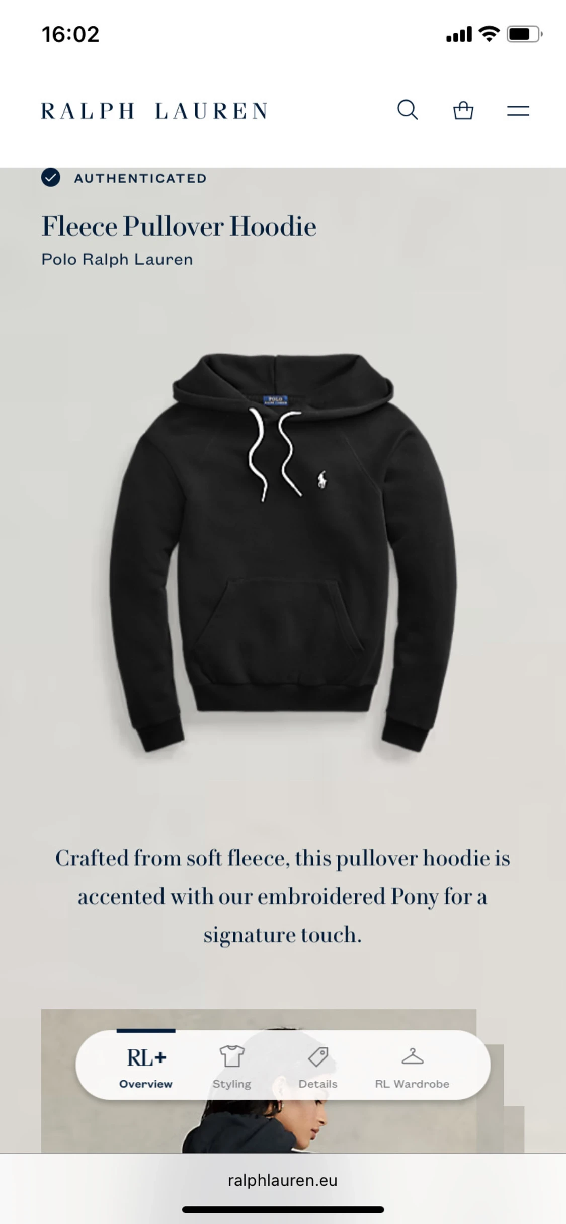 Ralph Lauren hoodie - 1