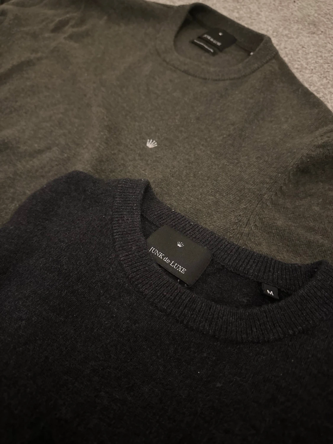 Junk de luxe - 2st merinoull tröjor - 1